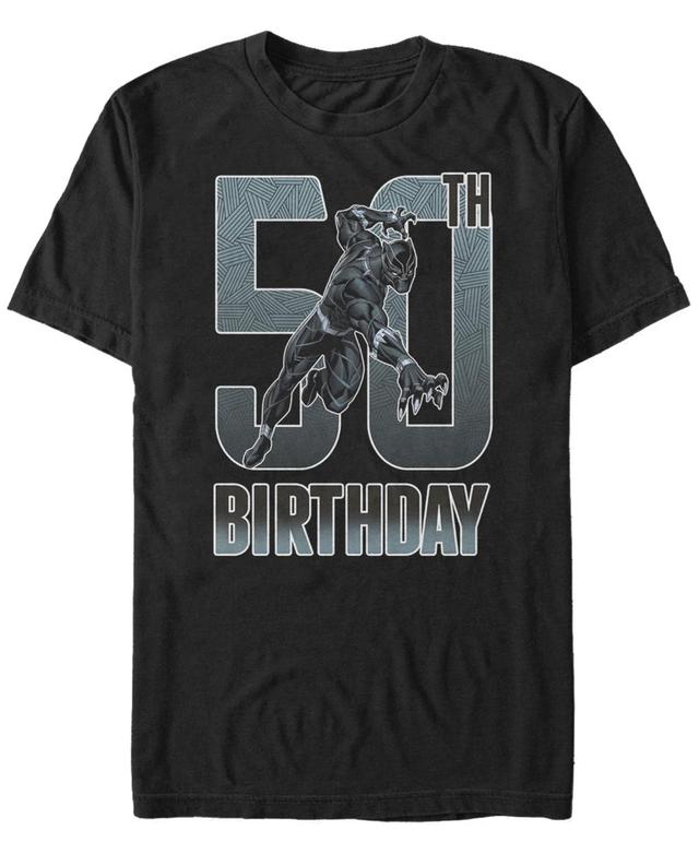 Mens Panther 50th Birthday Tee Product Image