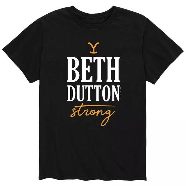 Mens Yellowstone Beth Dutton Strong Tee Product Image