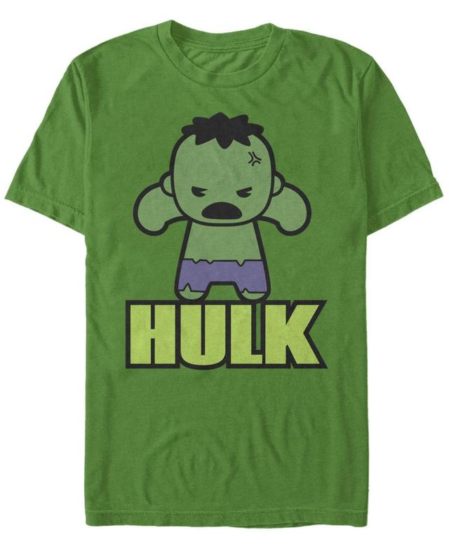 Fifth Sun Mens Kawaii Hulk Short Sleeve Crew T-shirt Product Image