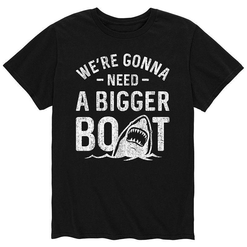 Mens Gonna Need A Bigger Boat Tee Product Image