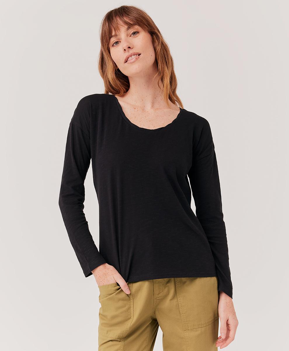 Organic Cotton Featherweight Slub Relaxed Top product image