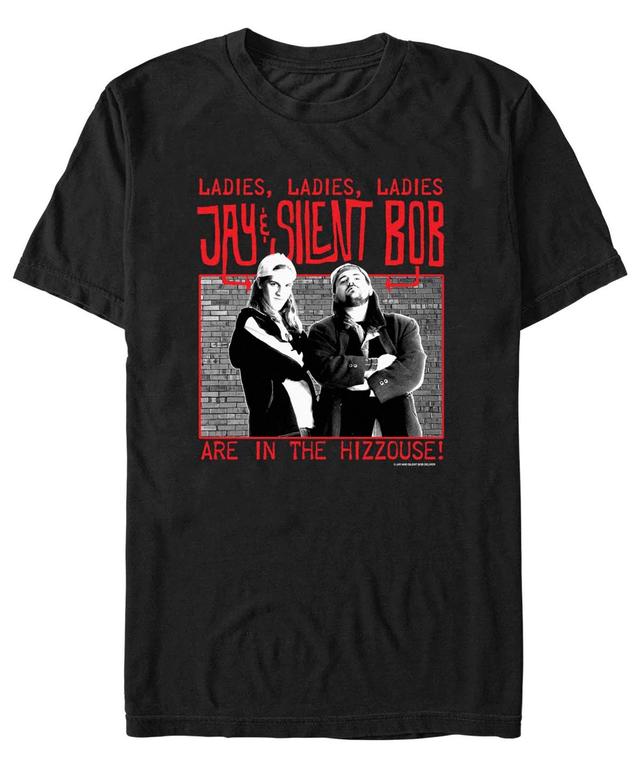 Fifth Sun Mens Jay and Silent Bob Streets of Leonard Short Sleeve T-shirt Product Image