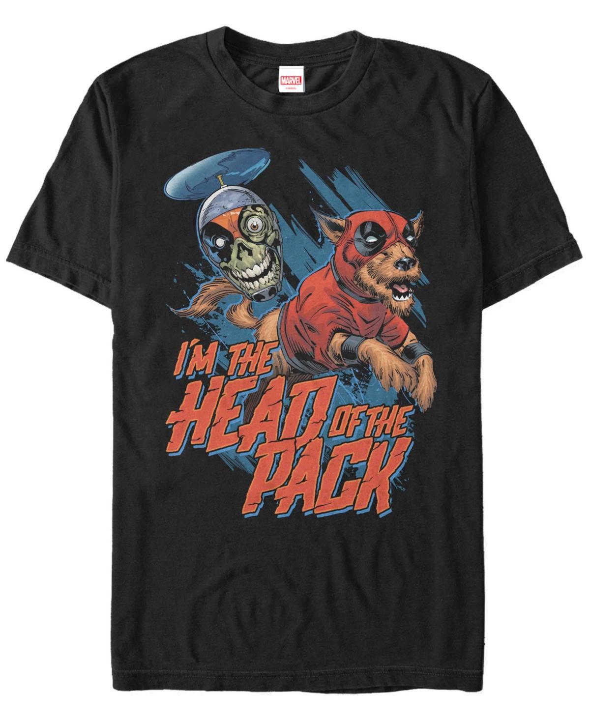 Mens Marvel Dogpool Head Of The Pack Tee Product Image