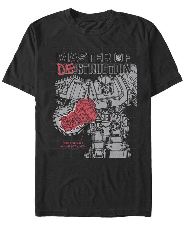 Mens Transformers Megatron Master Of Destruction Color Pop Tee Product Image