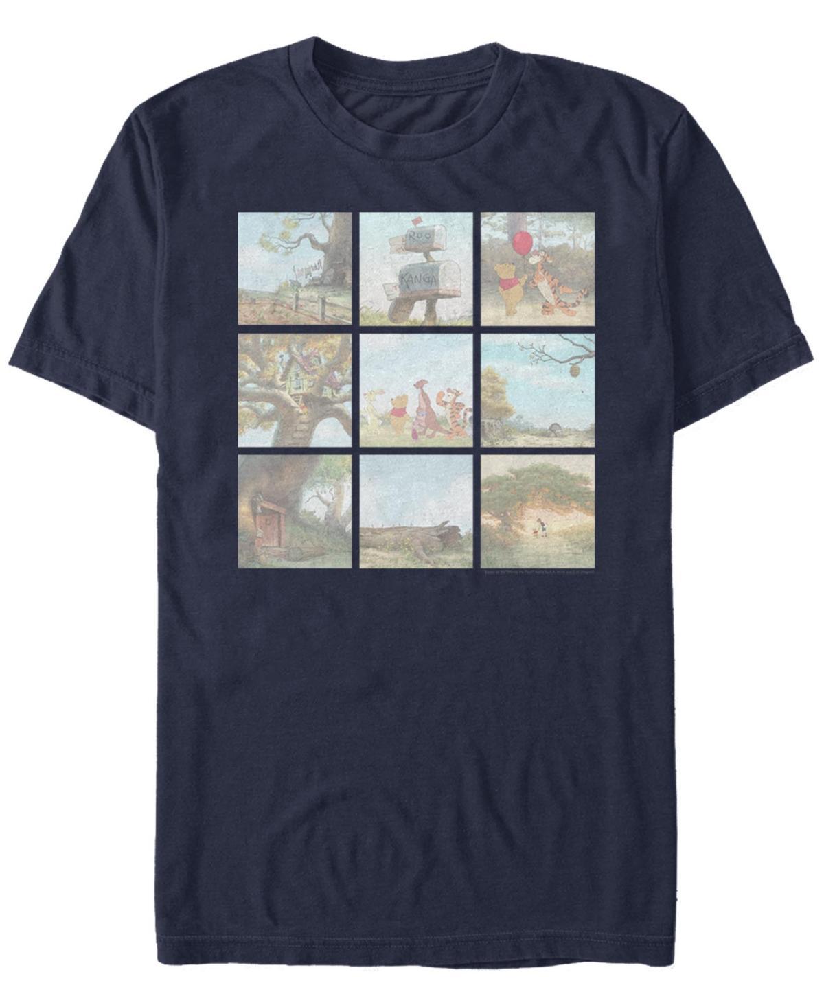 Disneys Winnie The Pooh Mens Scene Pane Tee Product Image