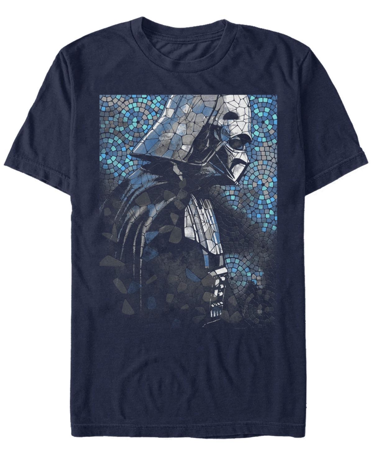 Mens Star Wars Darth Vader Graphic Tee Blue Product Image