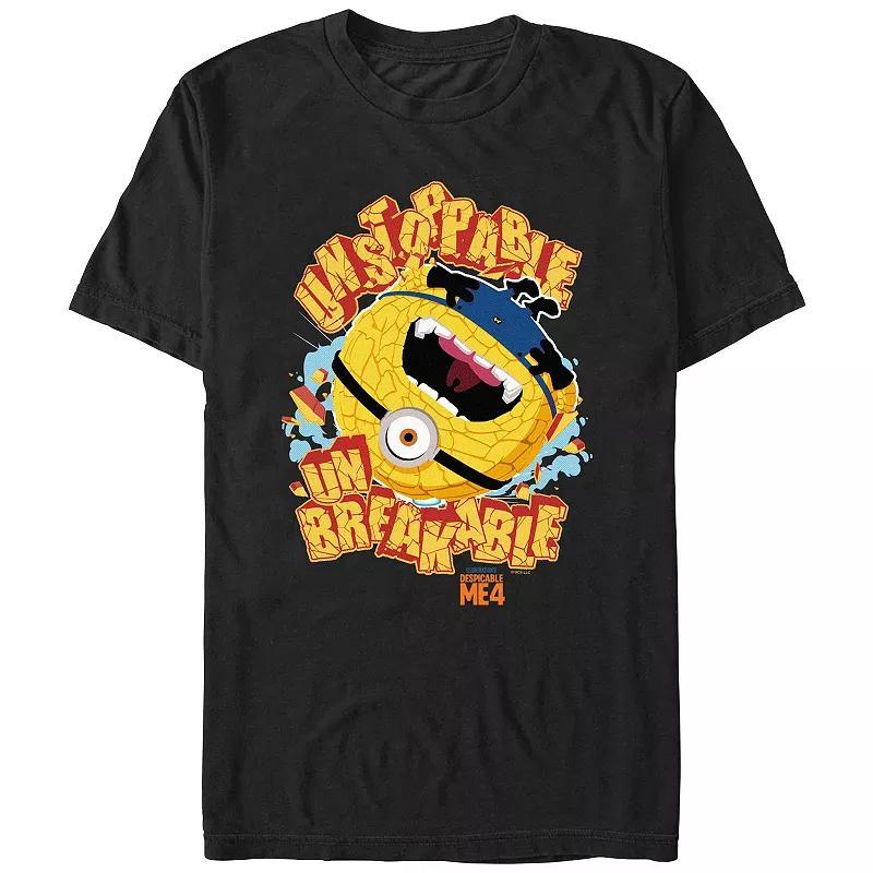 Mens Despicable Me 4 Unstoppable Graphic Tee Product Image