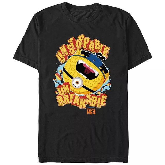 Mens Despicable Me 4 Unstoppable Graphic Tee Product Image