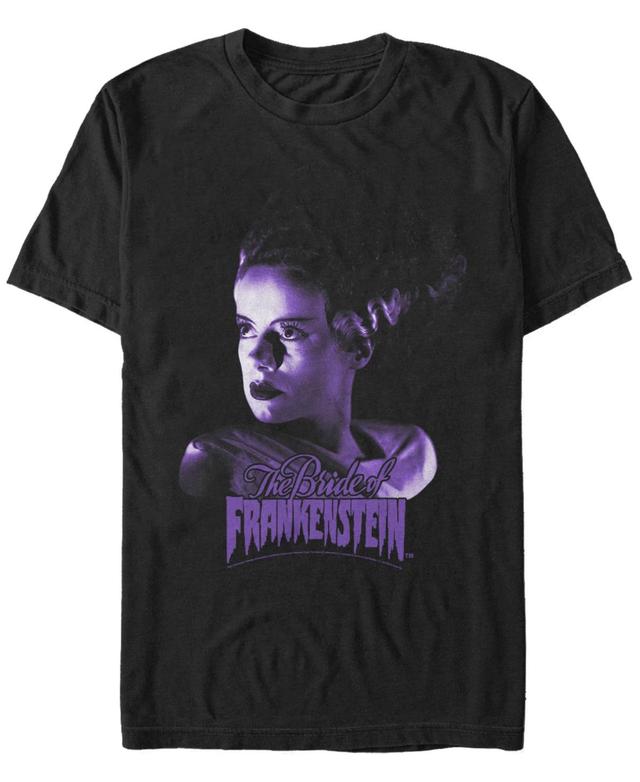 Universal Monsters Mens Bride of Frankenstein Portrait Short Sleeve T-Shirt Product Image