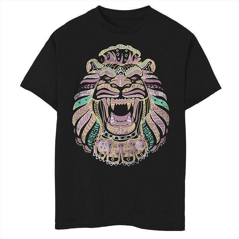 Mens Disneys Aladdin Live Action Lion Cave Line Art Tee Product Image