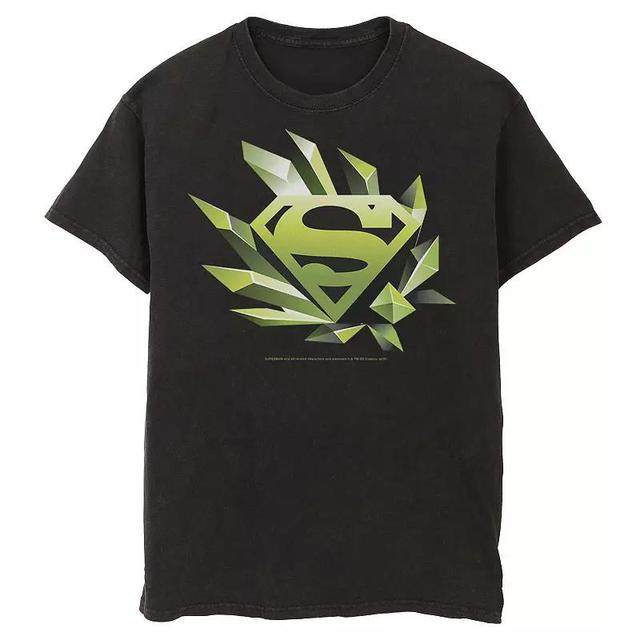 Mens DC Comics Superman Kryptonite Chest Logo Tee Product Image