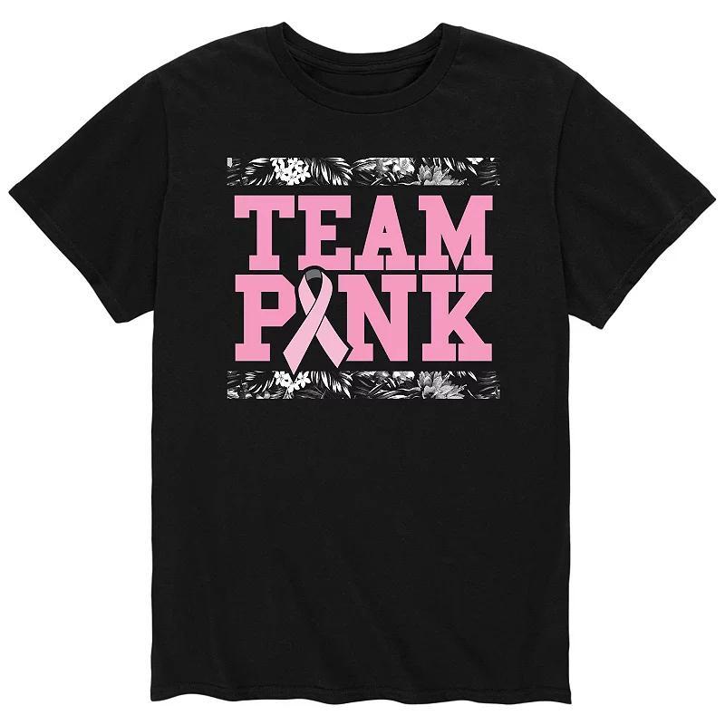 Mens Team Pink Tee Product Image