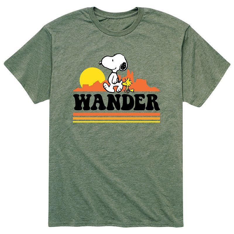 Mens Peanuts Snoopy Wander Tee Product Image