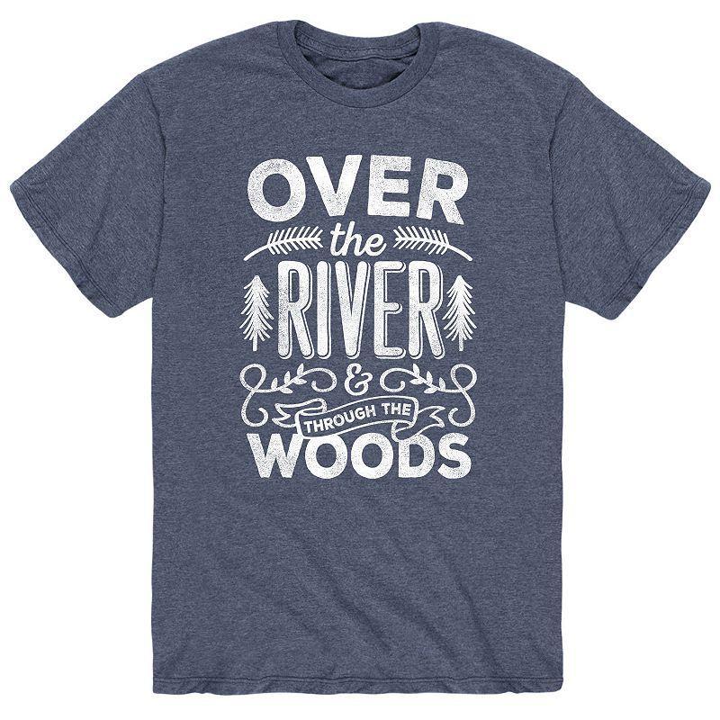 Mens Over The River Through Woods Tee Product Image