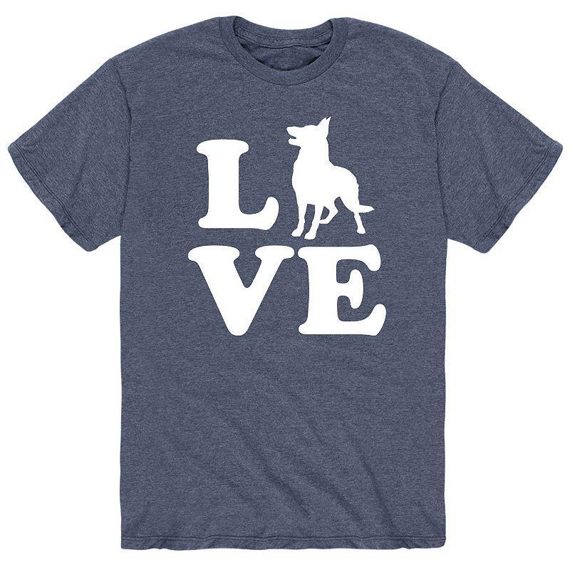 Mens Love German Shepherd Tee Product Image