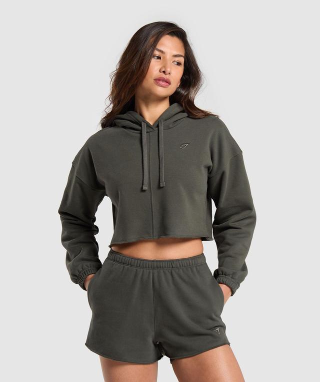 Fleece Crop Pullover Product Image