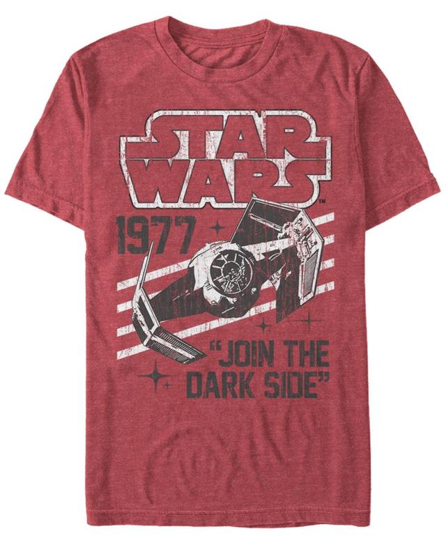 Star Wars Mens Classic Join The Dark Side Quote Short Sleeve T-Shirt Product Image