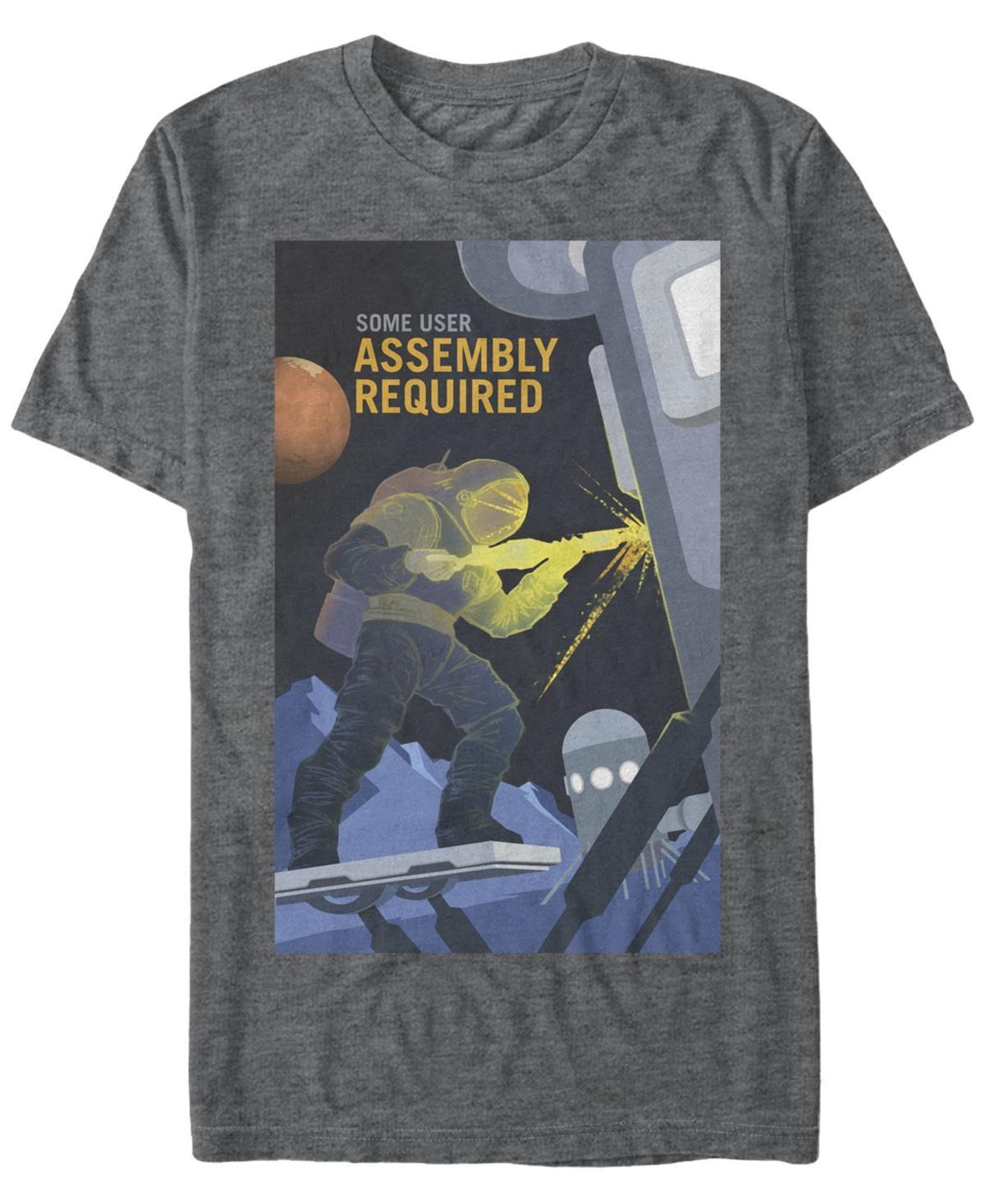 Nasa Mens Mars Some User Assembly Required Short Sleeve T-Shirt Product Image