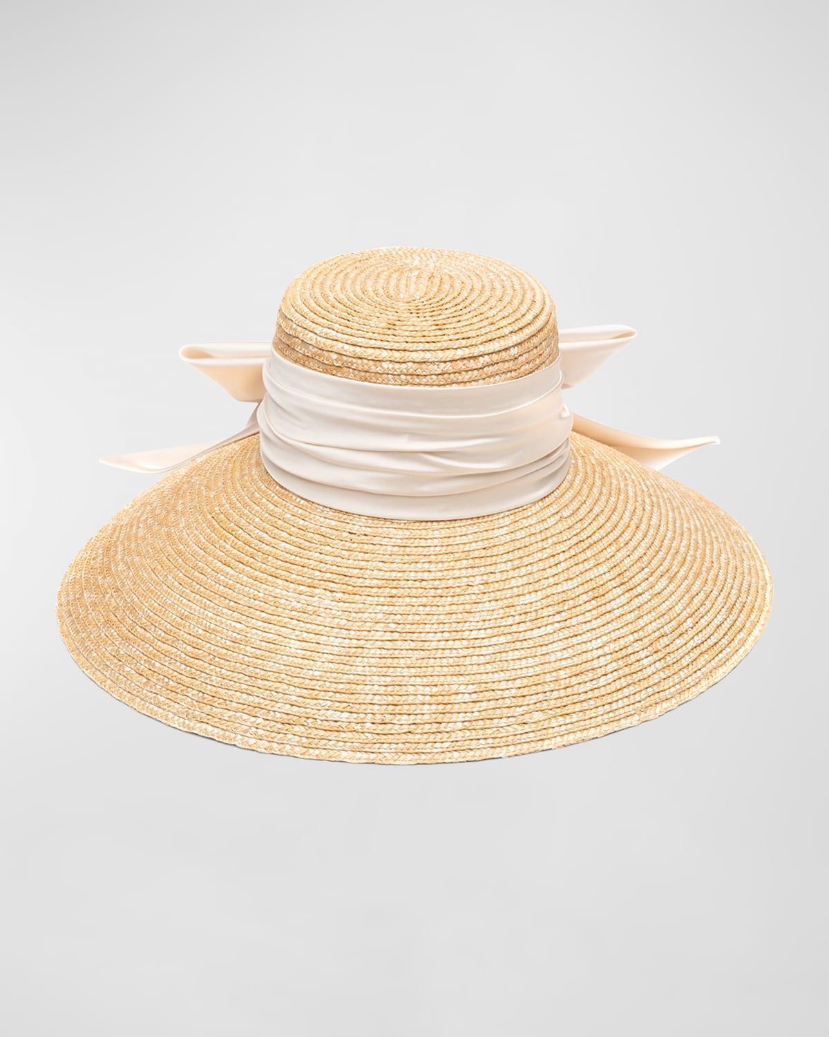 Womens Mirabel Satin Bow Sunhat Product Image