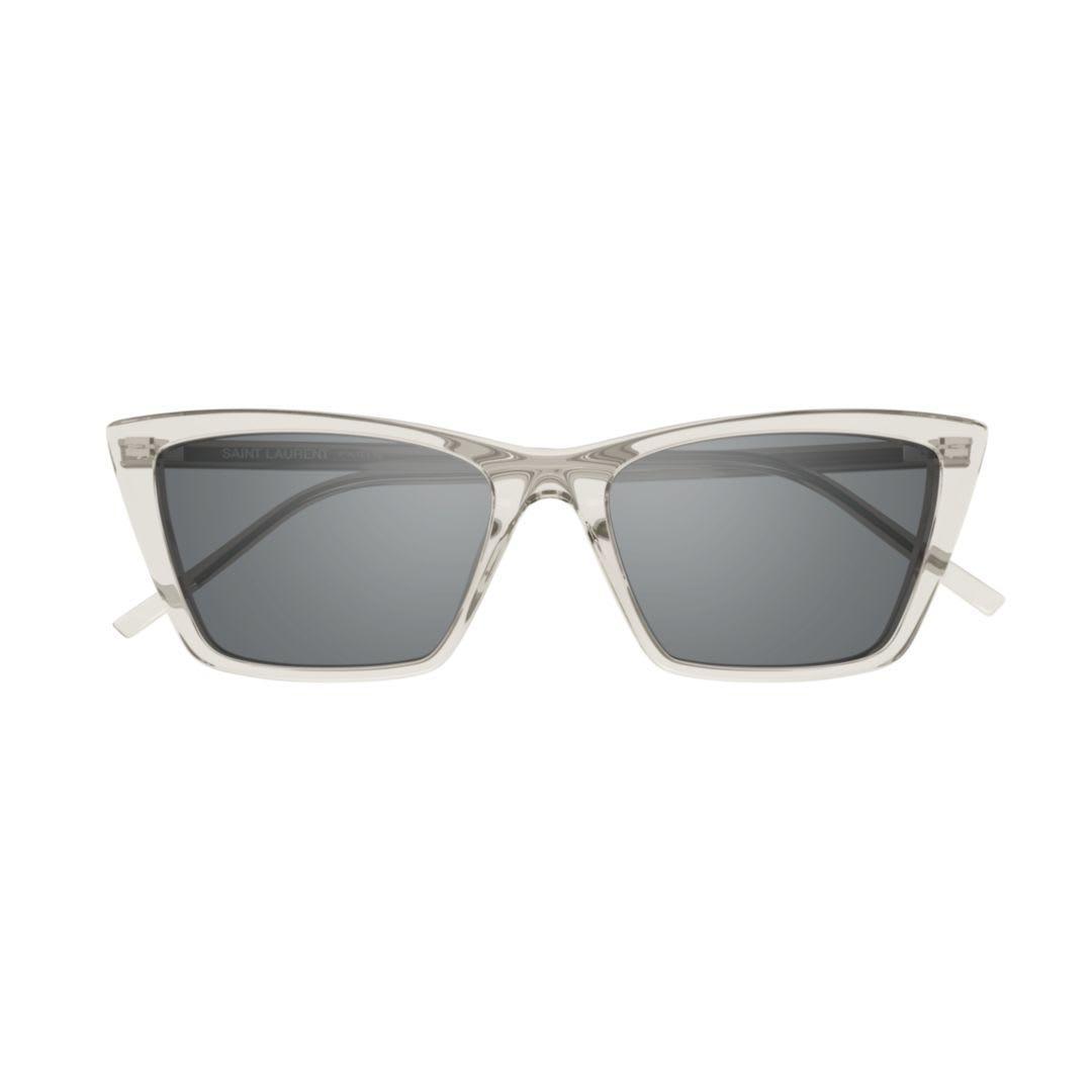 SAINT LAURENT Sl 737ica Thin-004 Beige-beige-silver Product Image