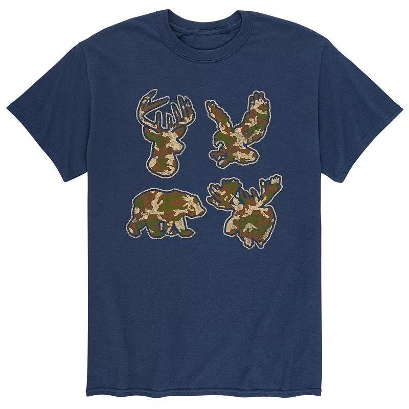 Mens Camo Animals Tee Product Image