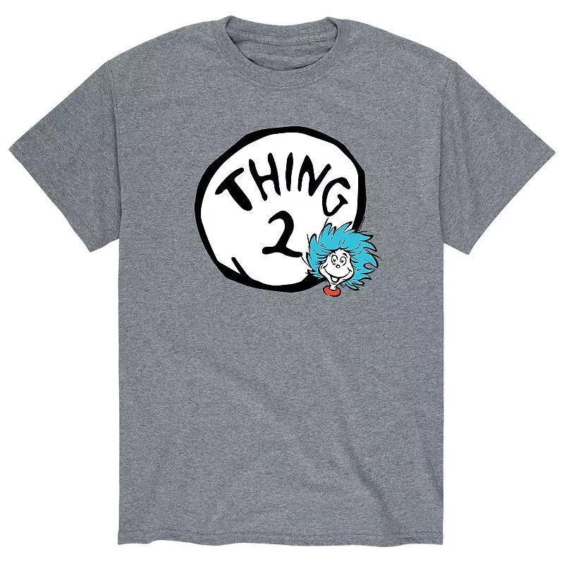 Big & Tall Dr Seuss Thing Two Tee, Mens Product Image