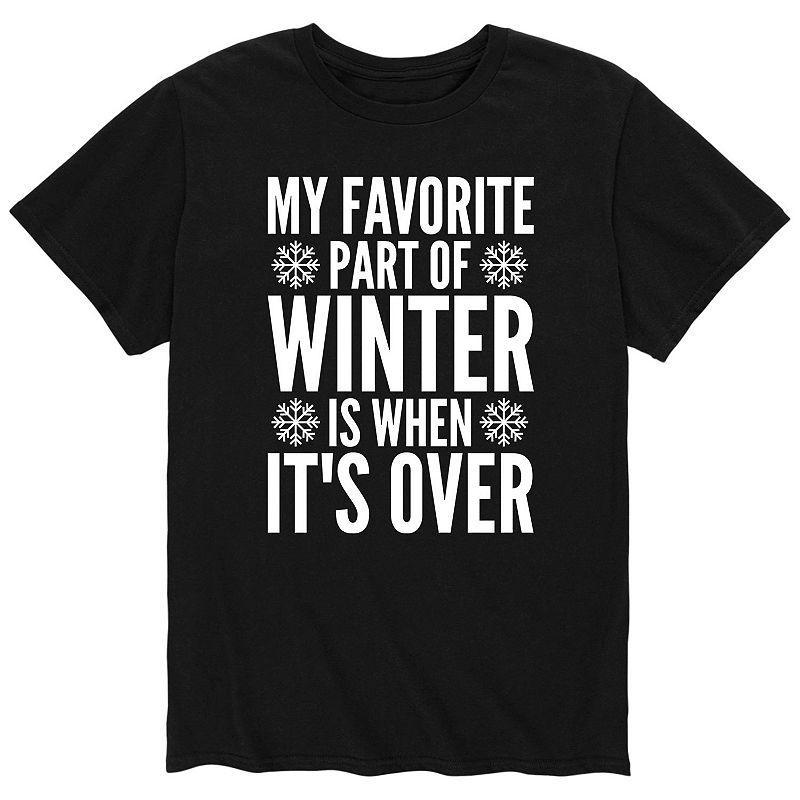 Mens Fav Part When Winter Is Over Tee Product Image