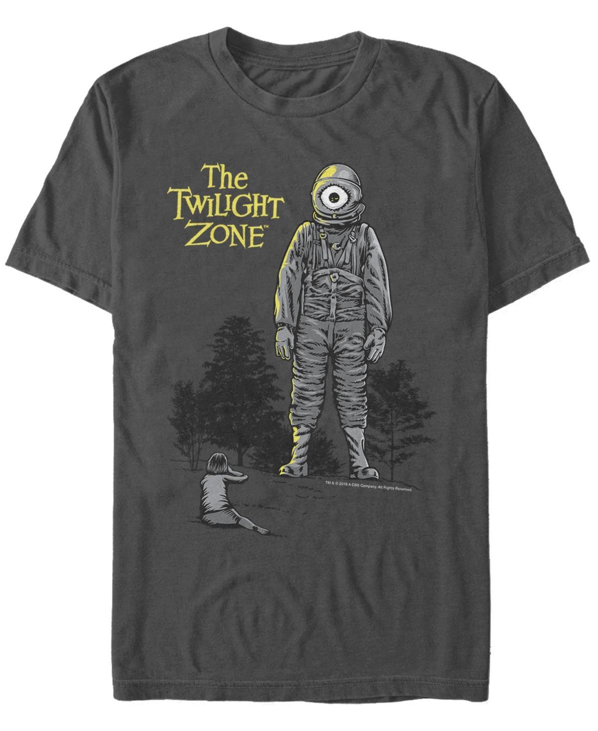 Mens Twilight Zone Lazer Eye Tee Grey Product Image