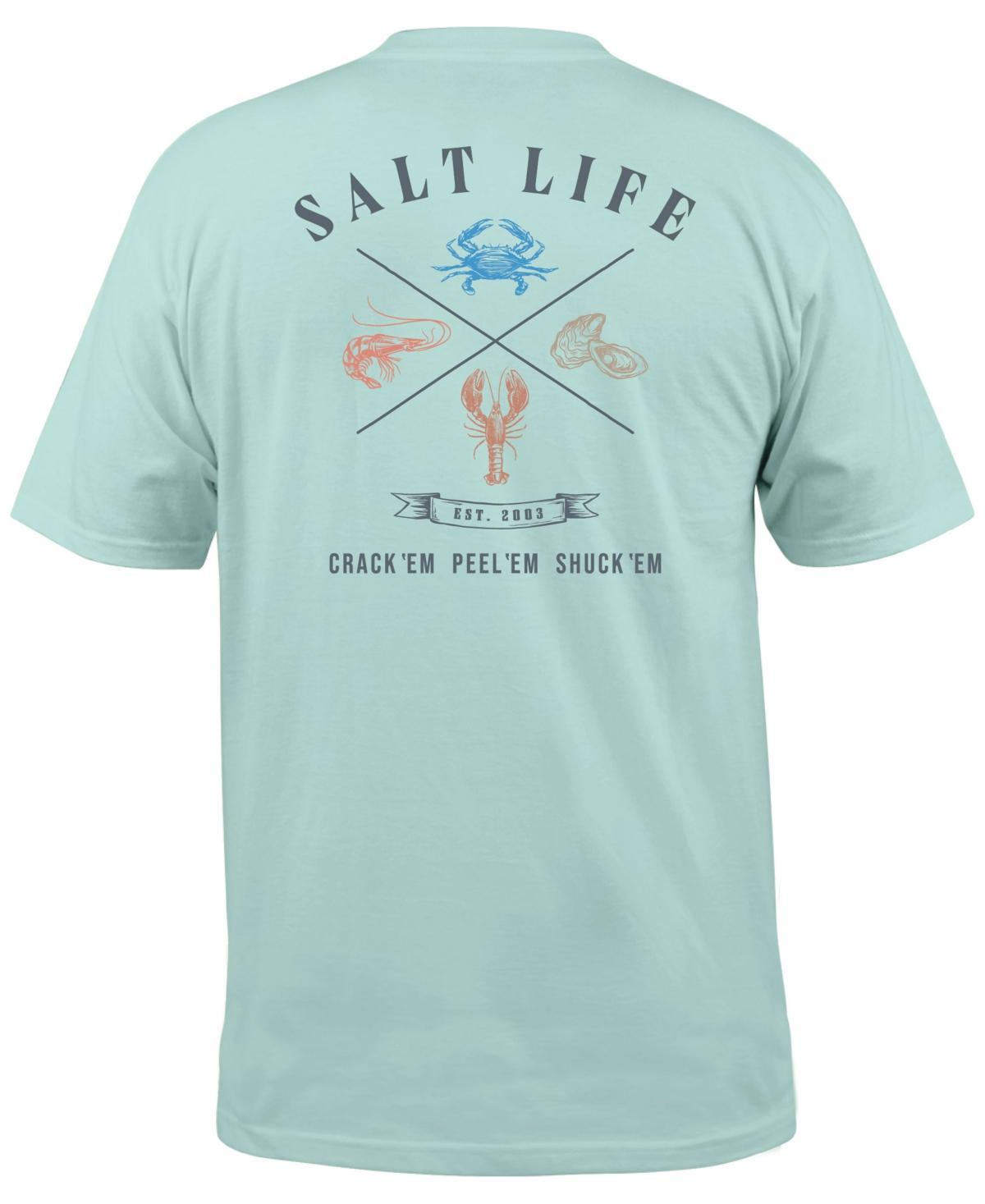 Salt Life Mens Good Eatin Graphic Print Short-Sleeve T-Shirt Product Image