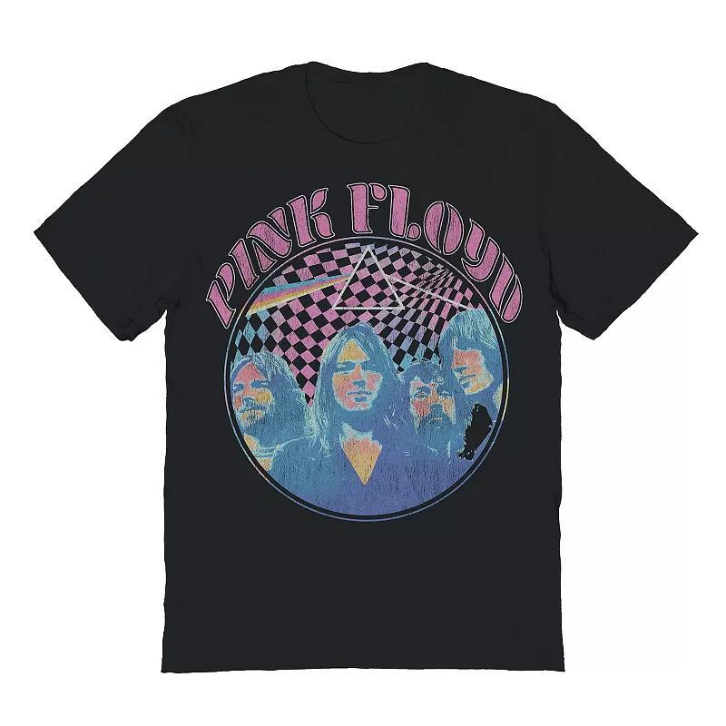 Mens Pink Floyd Pastel Graphic Tee Product Image