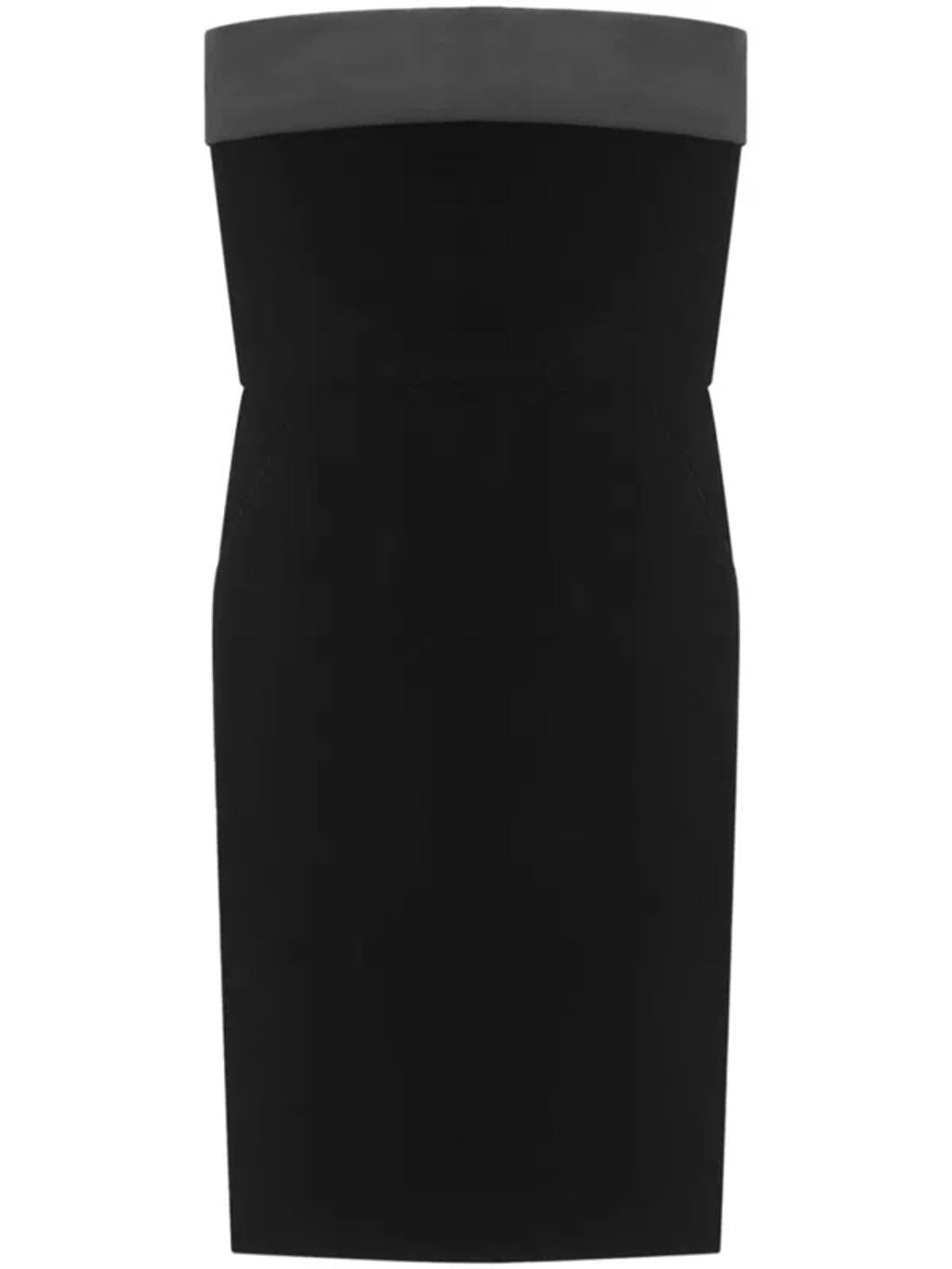 Bandeau Tube Dress In Black product image