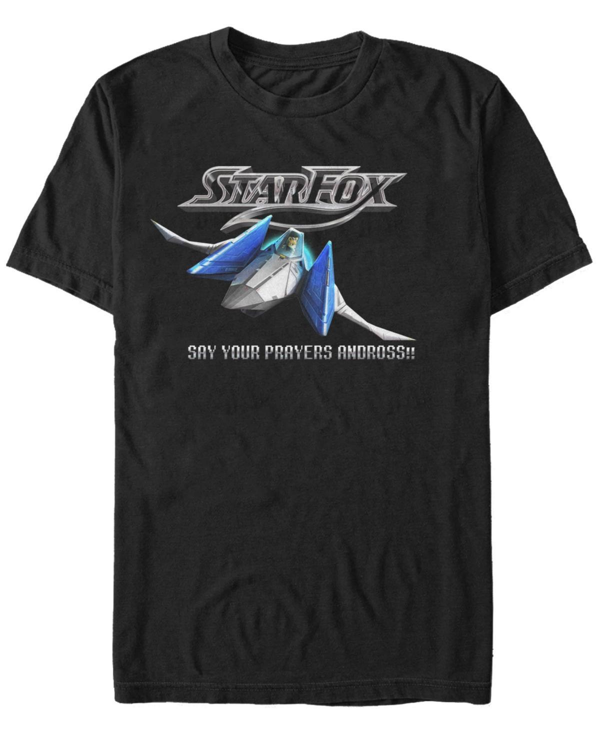 Nintendo Mens Star Fox Say Your Prayers Short Sleeve T-Shirt Product Image