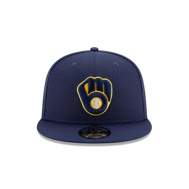 Milwaukee Brewers Basic 9FIFTY Snapback Hat Male Product Image