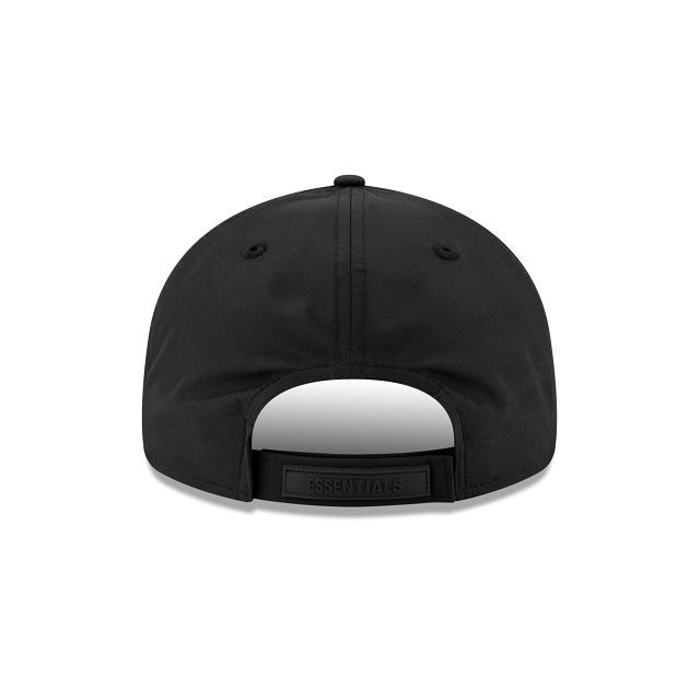 Fear Of God Essentials Retro Crown Black 9FIFTY Strapback Hat Male Product Image