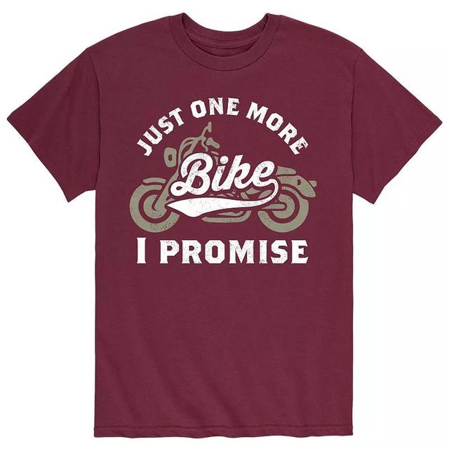 Mens Just One More Bike I Promise Tee Product Image