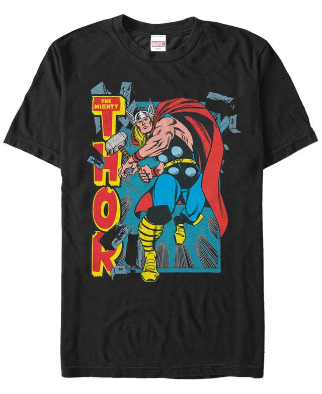 Marvel Mens Comic Collection The Mighty Thor Short Sleeve T-Shirt Product Image