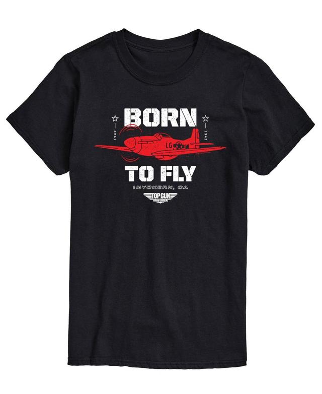 Mens Top Gun Maverick Born To Fly T-shirt Product Image