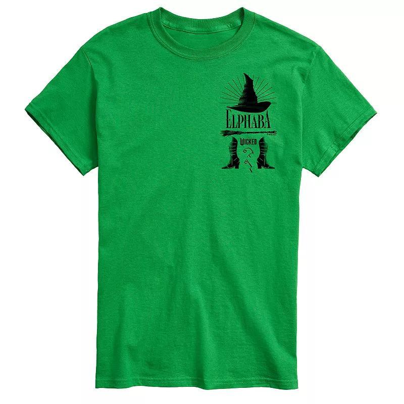 Big & Tall Wicked Elphaba Graphic Tee, Mens Product Image