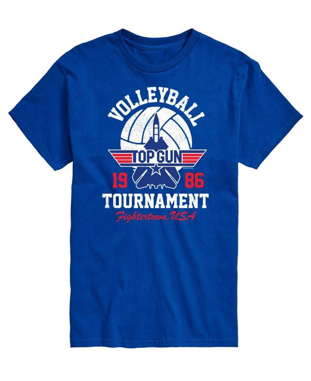 Mens Top Gun Volleyball Tournament Tee Med Blue Product Image