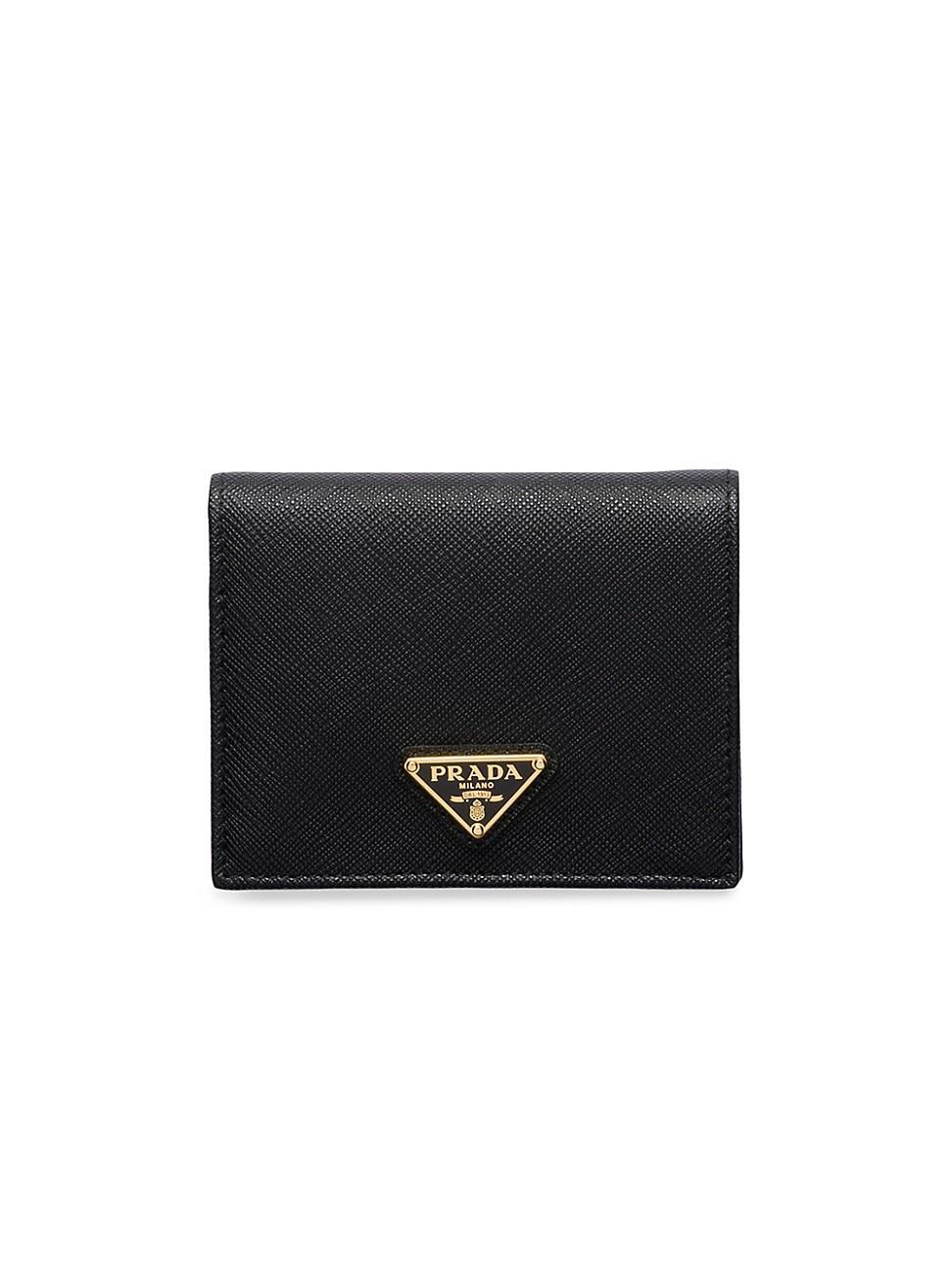 Womens Small Saffiano Leather Wallet Product Image