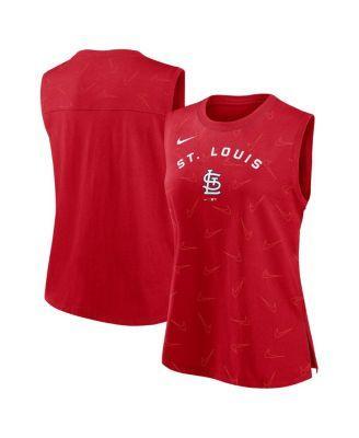 Womens Nike St. Louis Cardinals Muscle Play Tank Top Product Image