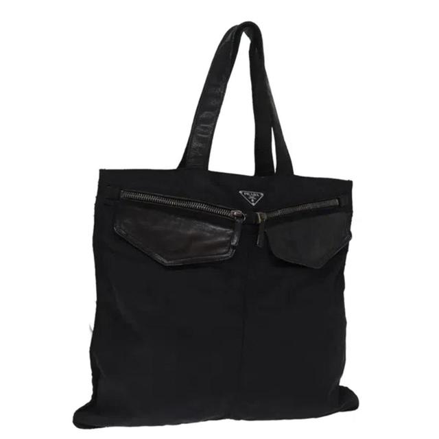 Tote Bag Nylon Black Product Image