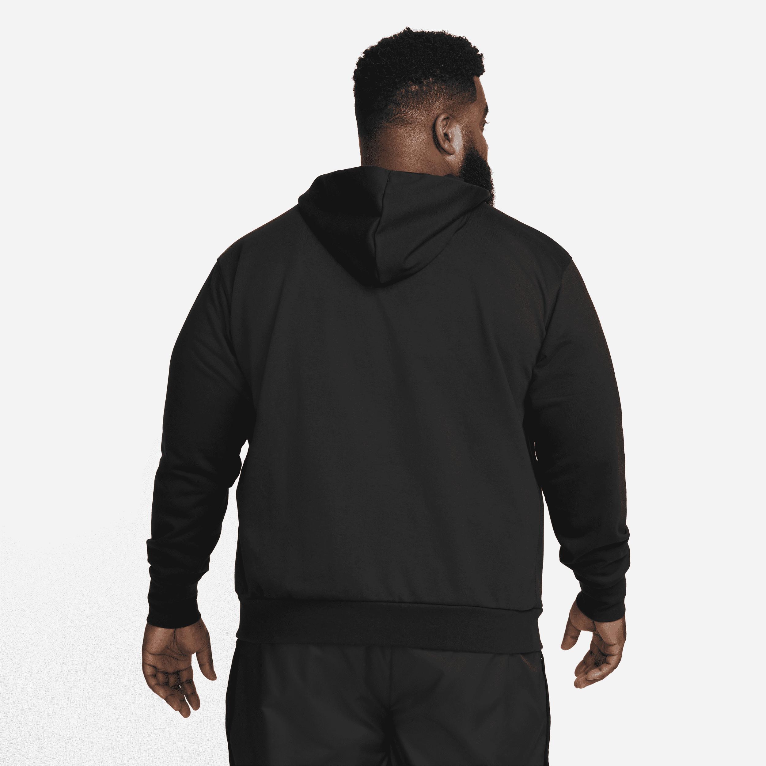 Nike Mens Nike Dri-FIT Standard Issue Pullover Hoodie - Mens Pale Ivory/Black Product Image