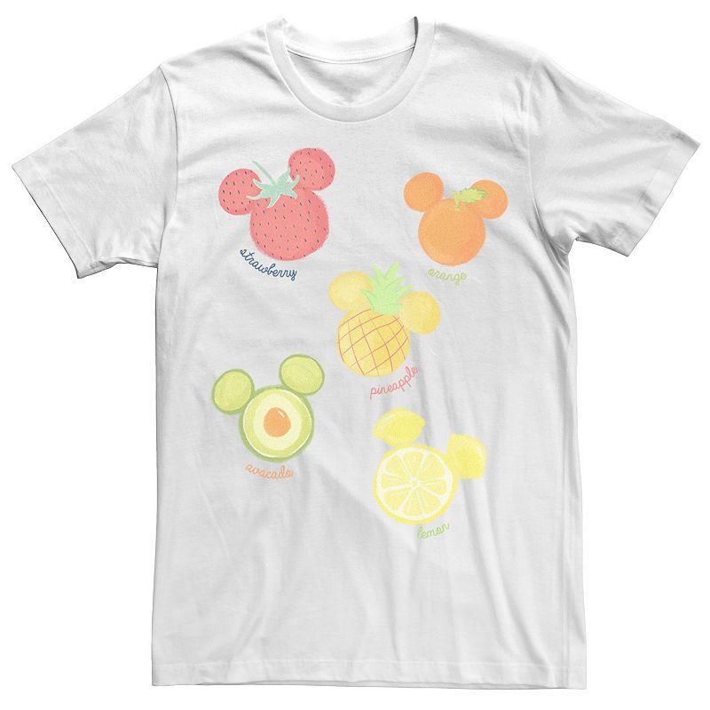 Disneys Mickey & Friends Mickey Mouse Mens Fruit Logos Tee Product Image