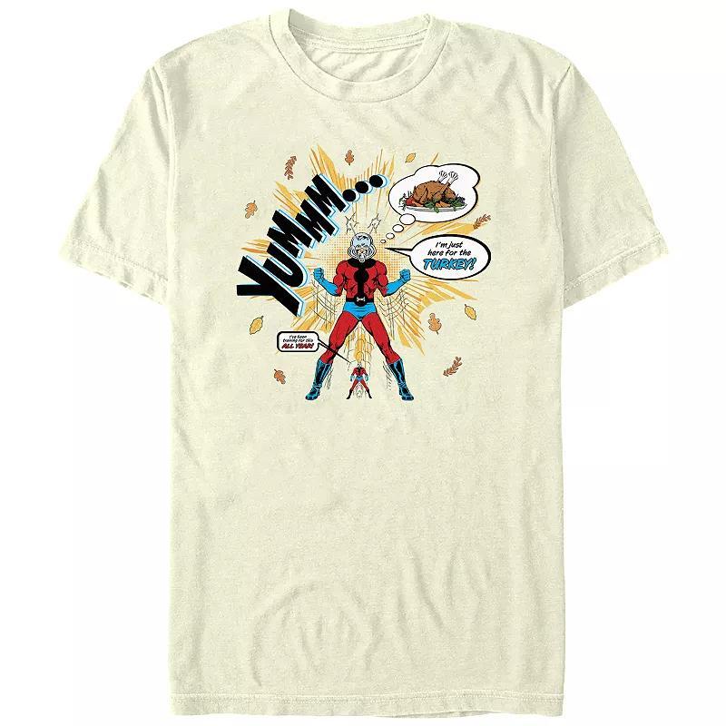 Mens Marvel Ant-Man Im Just Here For The Turkey Graphic Tee Product Image