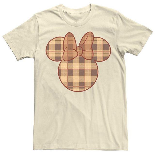 Fifth Sun Mens Fall Plaid Minnie Short Sleeve Crew T-shirt Product Image