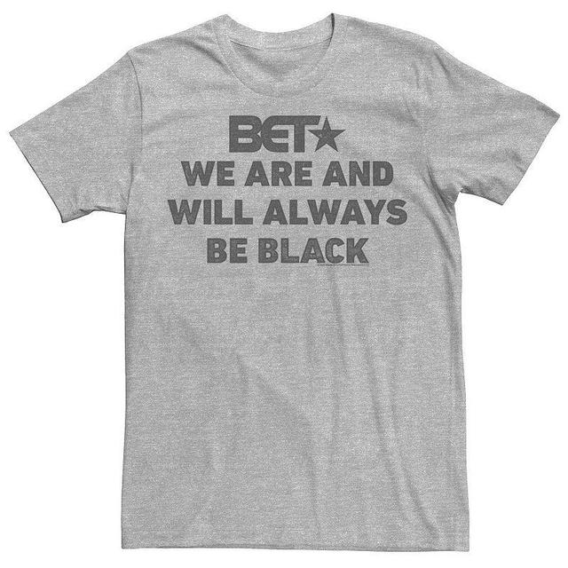 Mens BET In The Name Tee Athletic Grey Product Image