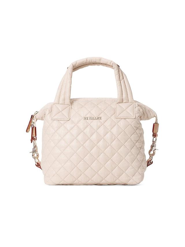 Sutton Deluxe Small Quilted Top-Handle Bag Product Image