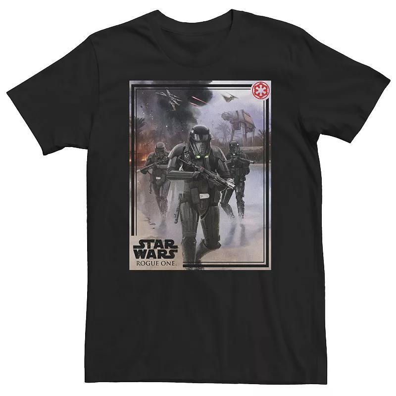 Big & Tall Star Wars Death Trooper Army Poster Tee, Mens Product Image