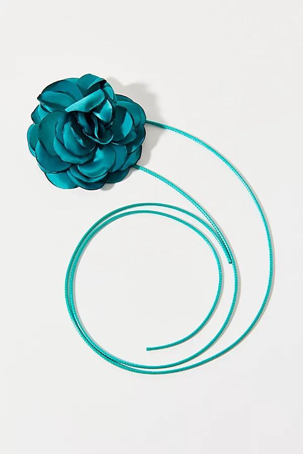 Rose Ribbon Hair Clip Womens at Urban Outfitters Product Image